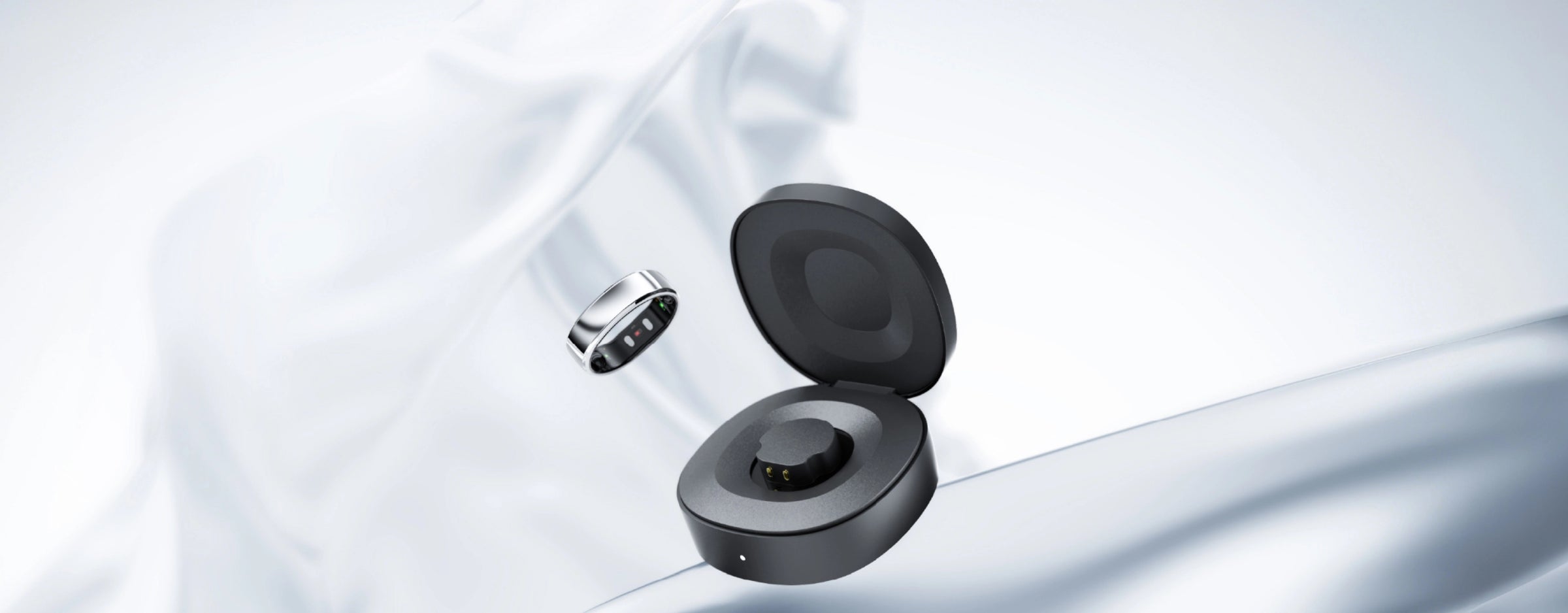 RingConn Gen 2 ring and charging case